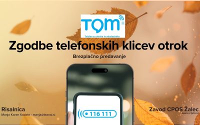 Zgodbe telefonskih klicev otrok – brezplačno predavanje